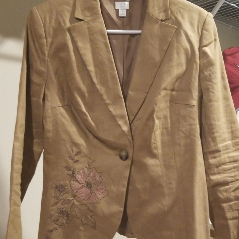 Brown blazer